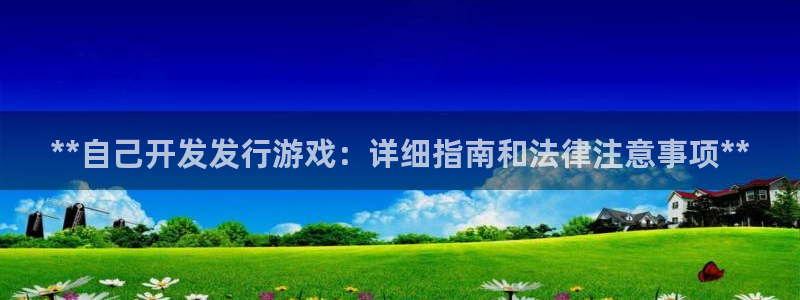 天辰平台李 411O31 平台：**自己开发发行游戏：详细指南和法律注意事项**