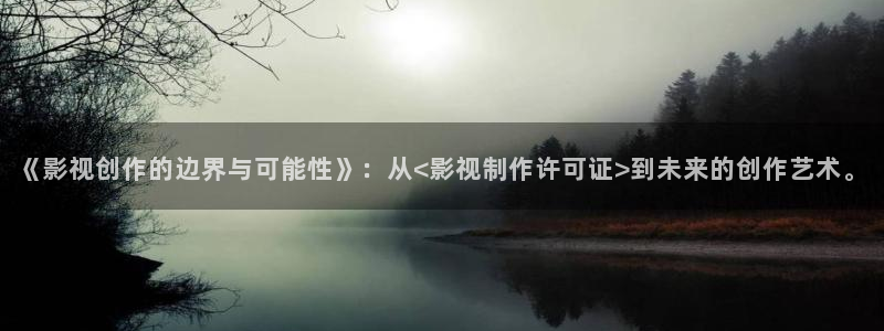 如何做麻花视频：《影视创作的边界与可能性》：从<影视制作许可证>到未来的创作艺术。