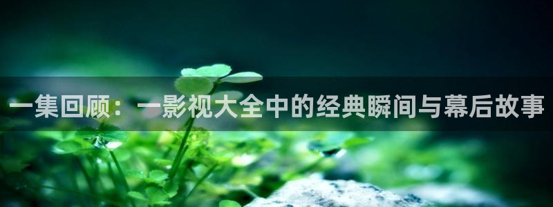 麻花视频免费看：一集回顾：一影视大全中的经典瞬间与幕后故事
